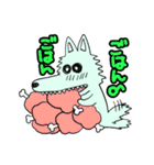 はなながおおかみ（個別スタンプ：22）