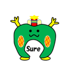 野菜果物仲間（英語）（個別スタンプ：2）