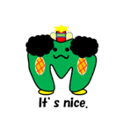 野菜果物仲間（英語）（個別スタンプ：5）