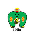 野菜果物仲間（英語）（個別スタンプ：6）