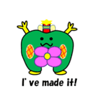 野菜果物仲間（英語）（個別スタンプ：8）