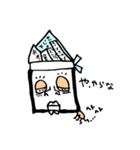 ママは四角顔（個別スタンプ：6）