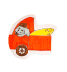 サーフィンライフなモモとくるぶし。（個別スタンプ：7）