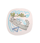 サーフィンライフなモモとくるぶし。（個別スタンプ：35）