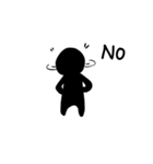 little black people（個別スタンプ：9）