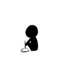 little black people（個別スタンプ：14）