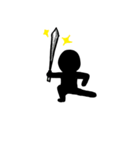 little black people（個別スタンプ：22）