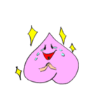 ピンクのももちゃんスタンプ（個別スタンプ：14）