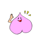 ピンクのももちゃんスタンプ（個別スタンプ：16）