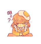 目玉焼き少女②（個別スタンプ：5）