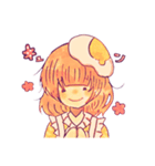目玉焼き少女②（個別スタンプ：6）