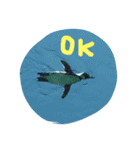 ペンギンの写真を使ったスタンプ（個別スタンプ：10）
