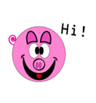 HAPPY Pig01（個別スタンプ：1）