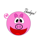 HAPPY Pig01（個別スタンプ：2）