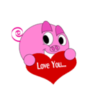 HAPPY Pig01（個別スタンプ：4）