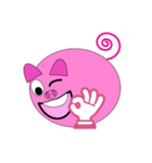 HAPPY Pig01（個別スタンプ：6）