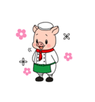 八幡平ポークキャラクターBU太のスタンプ（個別スタンプ：32）