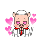 八幡平ポークキャラクターBU太のスタンプ（個別スタンプ：40）