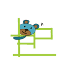 Bear Bear Blue（個別スタンプ：9）
