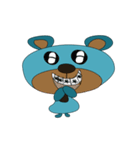 Bear Bear Blue（個別スタンプ：11）