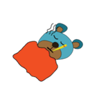 Bear Bear Blue（個別スタンプ：16）