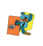 Bear Bear Blue（個別スタンプ：31）