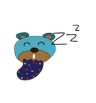 Bear Bear Blue（個別スタンプ：32）