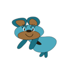 Bear Bear Blue（個別スタンプ：37）