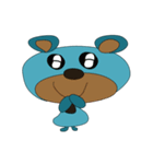 Bear Bear Blue（個別スタンプ：40）