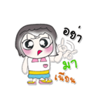 >>>My name is Waree..*_*.（個別スタンプ：19）