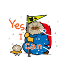 山びとの冬に使えるスタンプ（クマ）（個別スタンプ：13）
