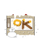 山びとの冬に使えるスタンプ（クマ）（個別スタンプ：29）