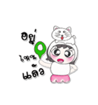 Hi！ My name is FaFa..（個別スタンプ：24）