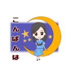 制服女子の日常会話（個別スタンプ：3）