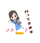 制服女子の日常会話（個別スタンプ：26）