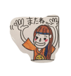 原宿系女子（個別スタンプ：3）
