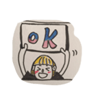 原宿系女子（個別スタンプ：5）