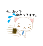 しゅうしょくん 就職活動を応援するネコ！（個別スタンプ：19）