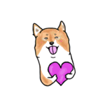 甲斐犬ぺろたん 2（個別スタンプ：17）