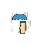 横顔マン（個別スタンプ：2）