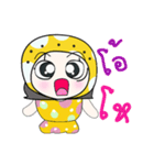 Hello！！ My name Leena.！！（個別スタンプ：12）