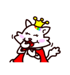 pet pet chef - princess cat "rainbow"（個別スタンプ：1）