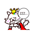 pet pet chef - princess cat "rainbow"（個別スタンプ：2）