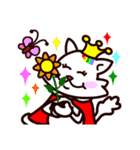 pet pet chef - princess cat "rainbow"（個別スタンプ：4）