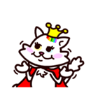 pet pet chef - princess cat "rainbow"（個別スタンプ：9）