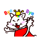 pet pet chef - princess cat "rainbow"（個別スタンプ：15）