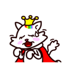 pet pet chef - princess cat "rainbow"（個別スタンプ：17）
