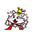 pet pet chef - princess cat "rainbow"（個別スタンプ：21）
