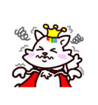 pet pet chef - princess cat "rainbow"（個別スタンプ：25）