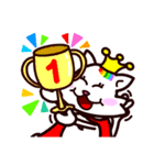 pet pet chef - princess cat "rainbow"（個別スタンプ：26）